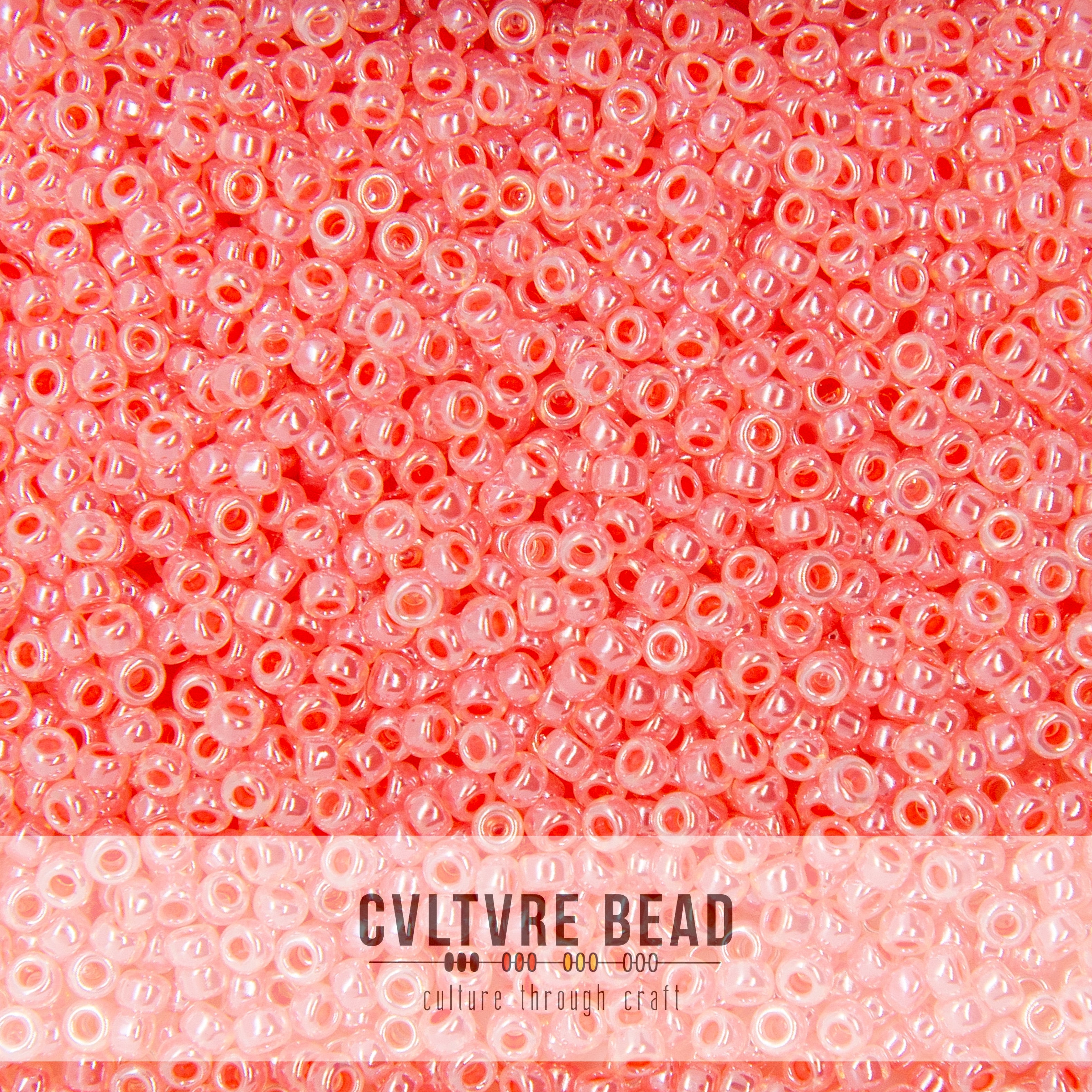 11/0 Salmon Ceylon - 23g - Miyuki Seed Bead
